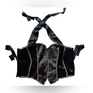women’s velvet corset